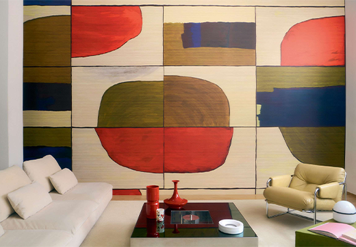 Papier peint pour salon : idées, styles et tendances 2026